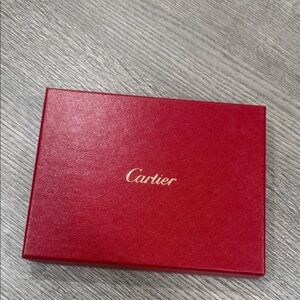 Cartier Red Jewelry Box